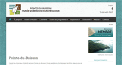 Desktop Screenshot of pointedubuisson.com